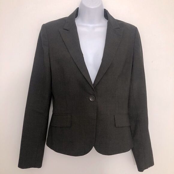 Express Design Studio Size 6 Classy Brown Jacket! - Picture 2 of 6